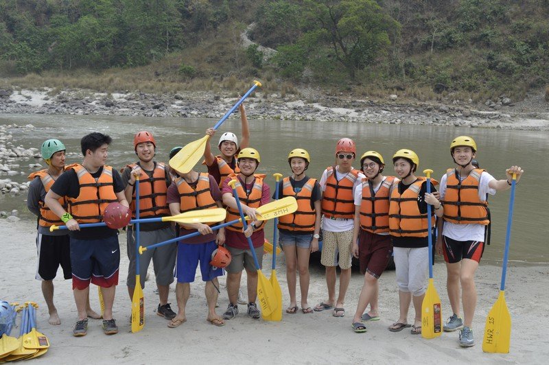 Rafting adventure with amazing himalaya trekking